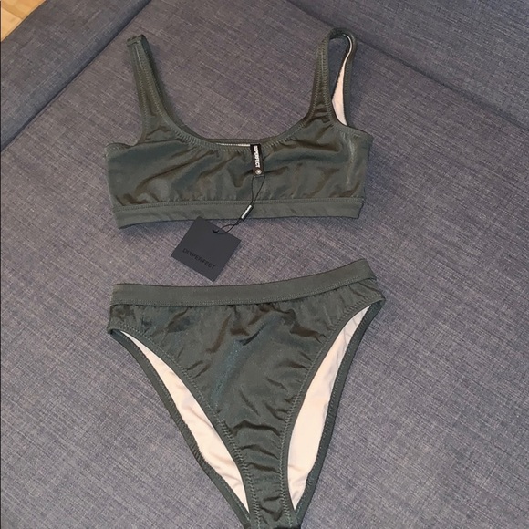 Fashion Nova Other - 🌴 Fashion Nova Green Bikini Top & Bottom NWT